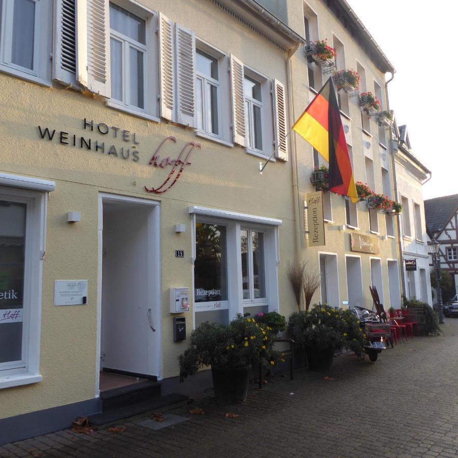 Hotel Weinhaus Hoff Bad Honnef Kültér fotó